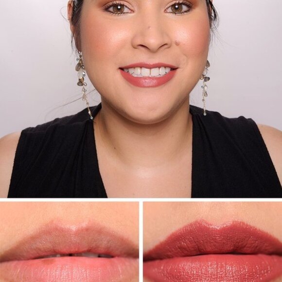 Sephora Bite Beauty CHAI Amuse Bouche long lasting warm brown red Lipstick mini - Picture 4 of 8